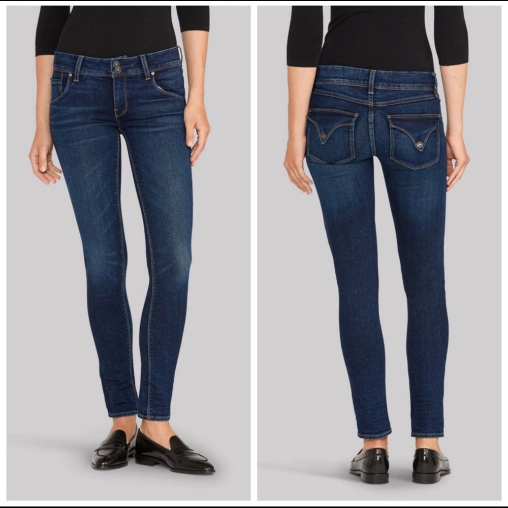 HUDSON Collin Mid-Rise Skinny, 27